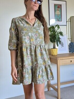 Cynthia Rowley | Dresses | Cynthia Rowley Linen Colorblock Dress | Poshmark